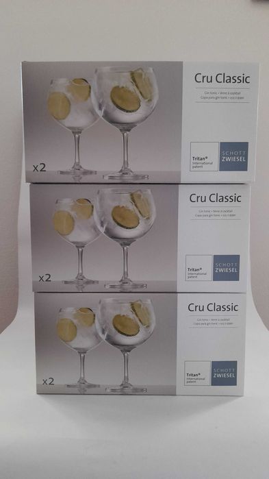 6 Copos gin tónico Schott Zwiesel Cru Classic