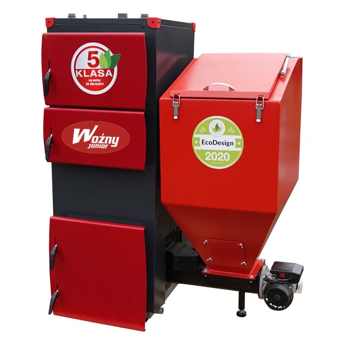 Piec kocioł c.o. 50kW na groszek 5 klasa ecodesign  do 500m2 darmowa dostawa