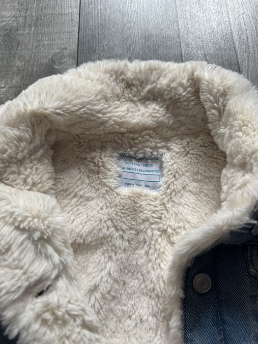 Kurtka jeansowa ocieplana Primark rozm 146