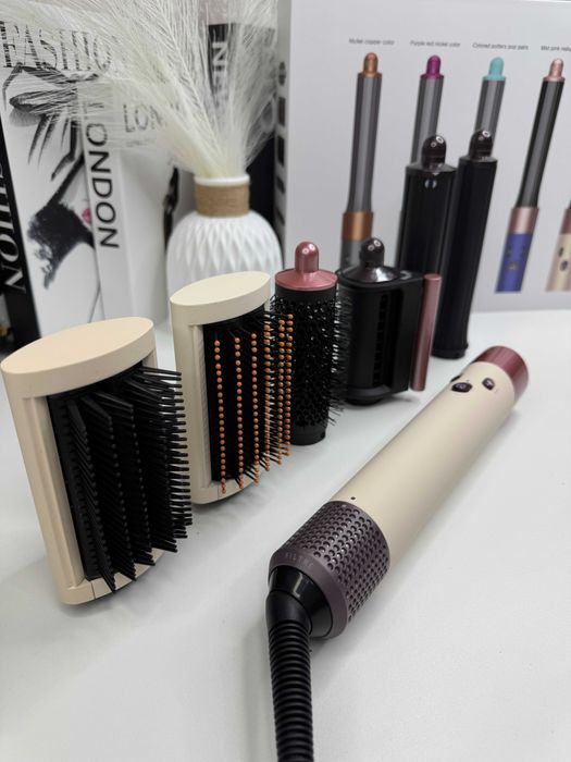 Мультистайлер Premium 6 насадок Sakura Pink/Gold