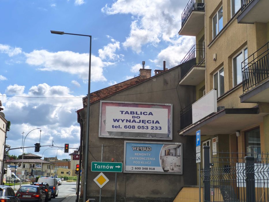 Przestrzeń reklamowa do wynajęcia