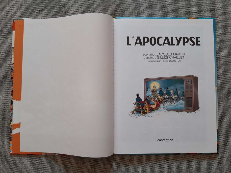 BD "L'Apocalypse" de J. Martin e G. Chaillet