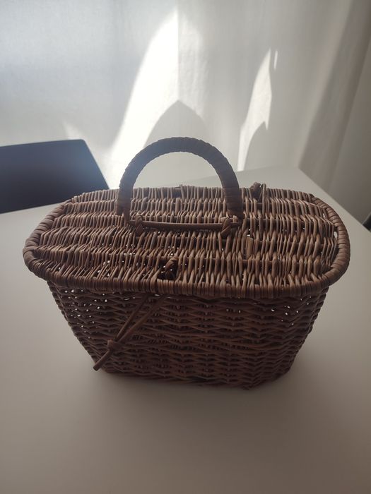 Cesta de verga Vintage
