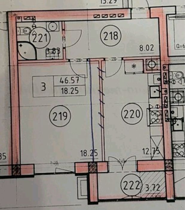 1-кімнатна квартира за адресою вул. Шухевича Романа (площа 46 м²) - Atlanta.ua - фото 4