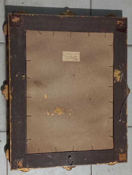 Espelho em talha dourada - impecável