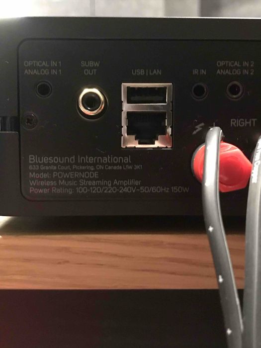 Bluesound POWERNODE  N330 Music Streaming Amplifier Black