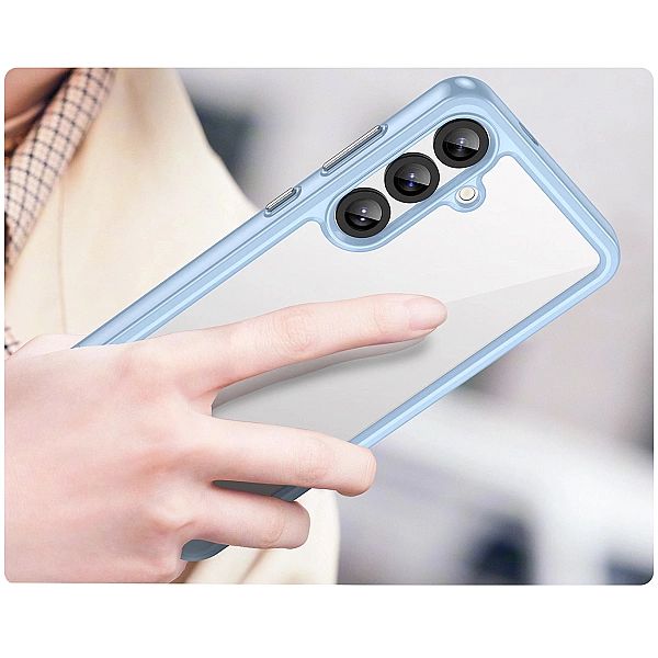Etui silikonowe Outer Space Case z żelową ramką do Samsung Galaxy S25+