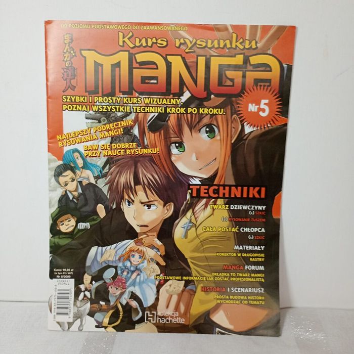 Kurs rysunku manga od poziomu podstawowego do zaawansowanego nr 5