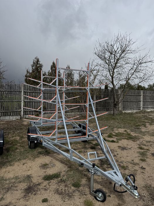 Przyczepa pod 15szt kajaków Mastertech, nowa 2026,