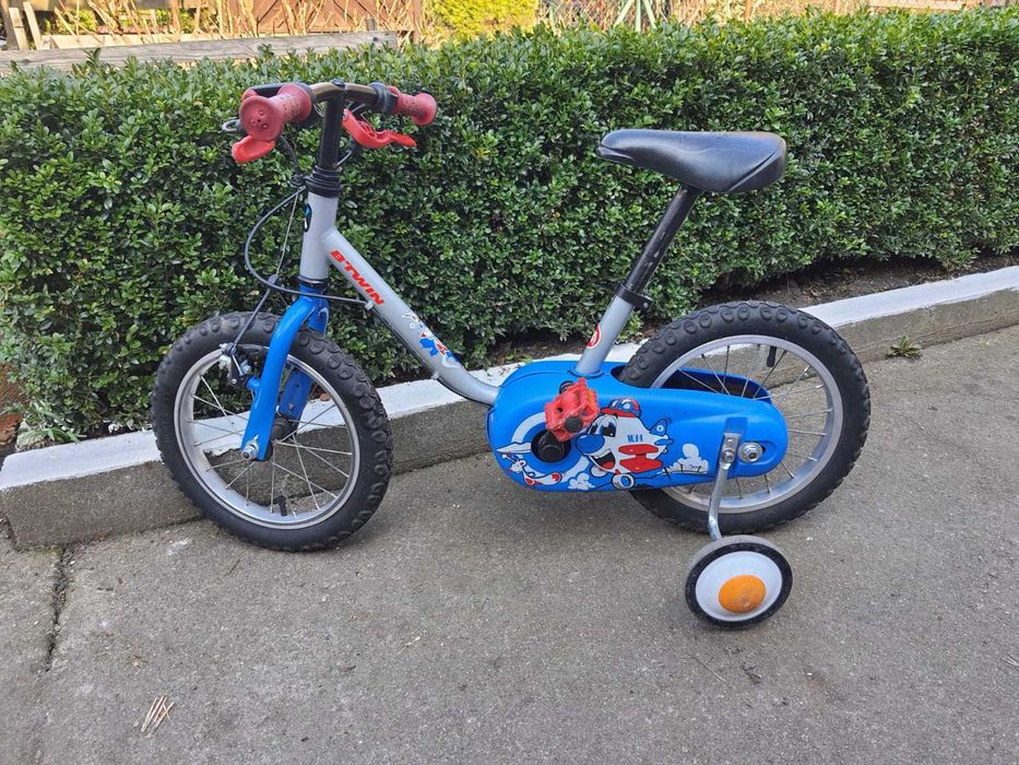 Rower / rowerek dziecięcy Decathlon B'Twin 14" Birdyfly Niebieski