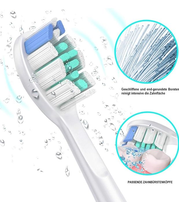 Zestaw 12 wymiennych głowic do szczoteczek do zębów Philips Sonicare