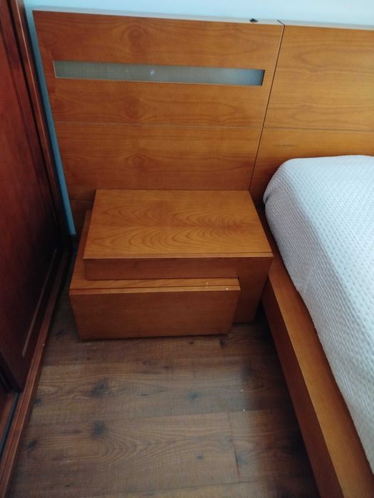 Mobília quarto casal em cerejeira
