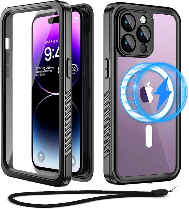 Alogy etui wodoodporne do iPhone 14 Pro Max Magsafe pyłoszczelne