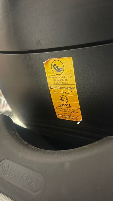 Cadeira auto Britax Römer Dualfix 2R