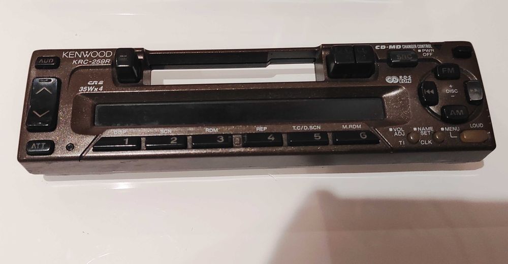 Painel Frontal Auto Radio Kenwood KRC-259R 4X35W