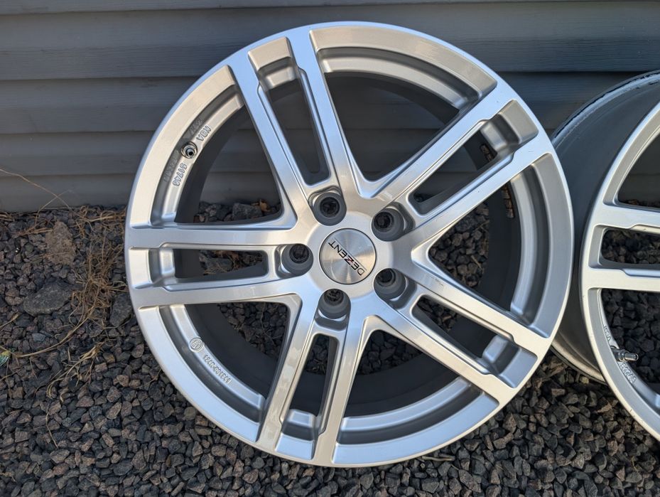 Комплект титанових дисків Dezent Volvo Ford 5/108 R17 5*108 17 ET 52.5