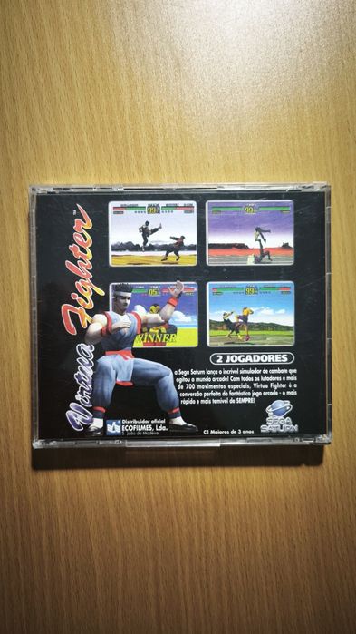 Caixa para Virtua Fighter Sega Saturn