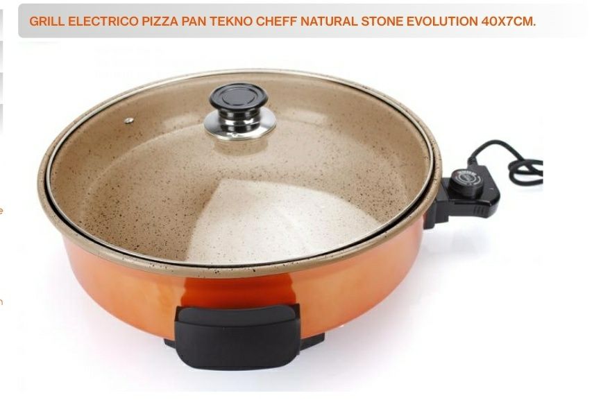 Panela grill elétrico 40cm novo