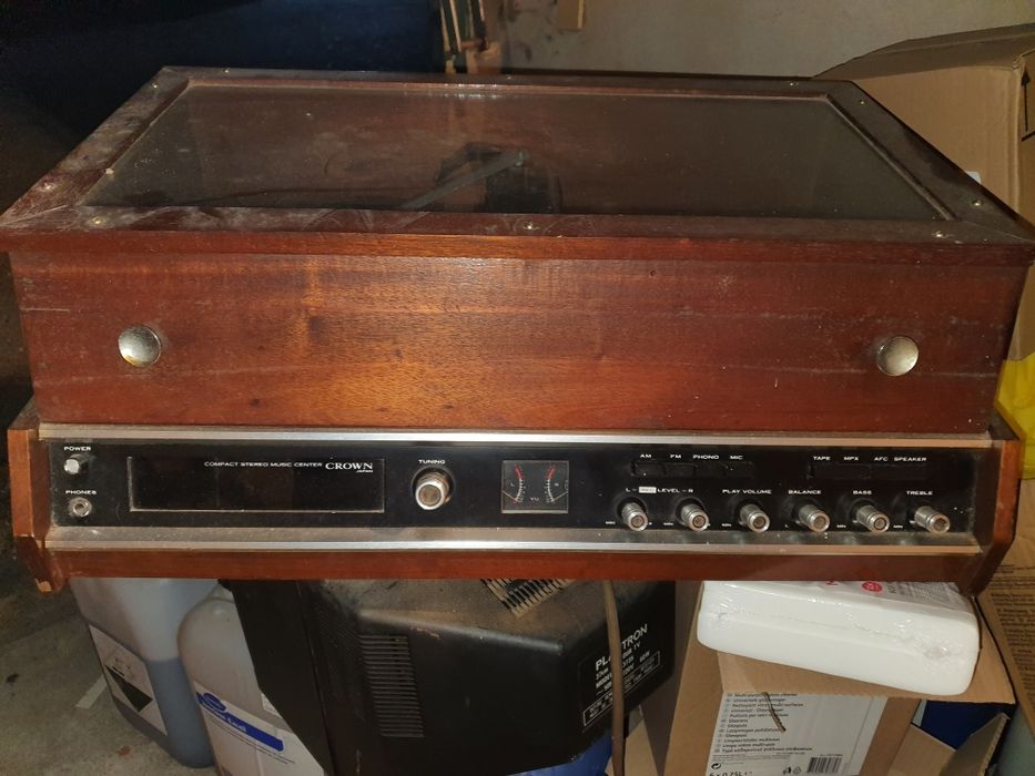 Aparelhagem Hifi Crown Vintage