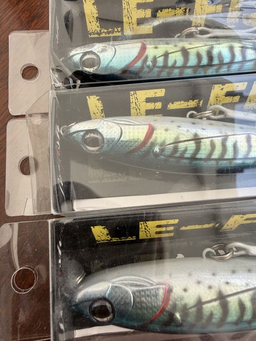 LE‑FISH Minnow Azul/Prata – Novos e Selados