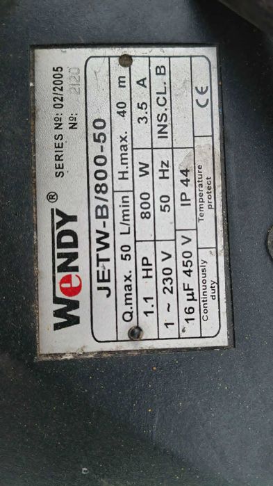 Sprzedam pompę hydrofor