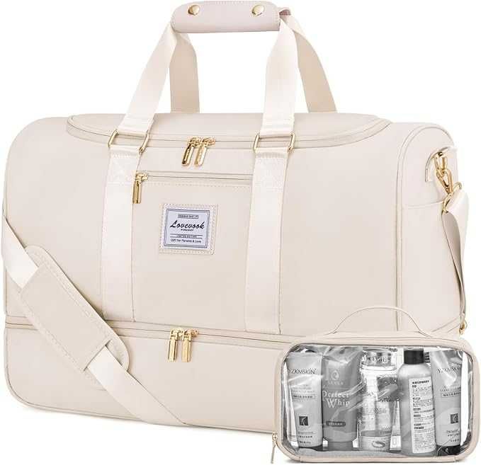 LOVEVOOK torba sportowa, torba podróżna damska, duża