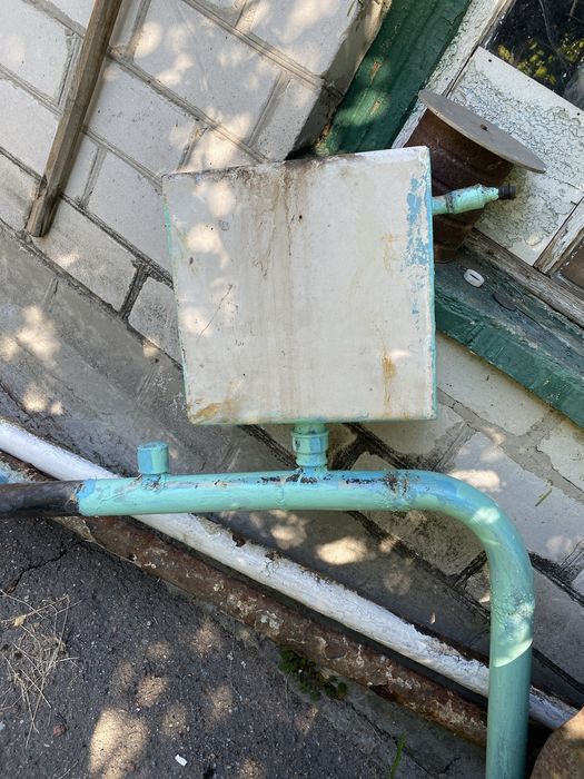 Газовий котел із СРСР зроблений з нержавіючоі сталі
