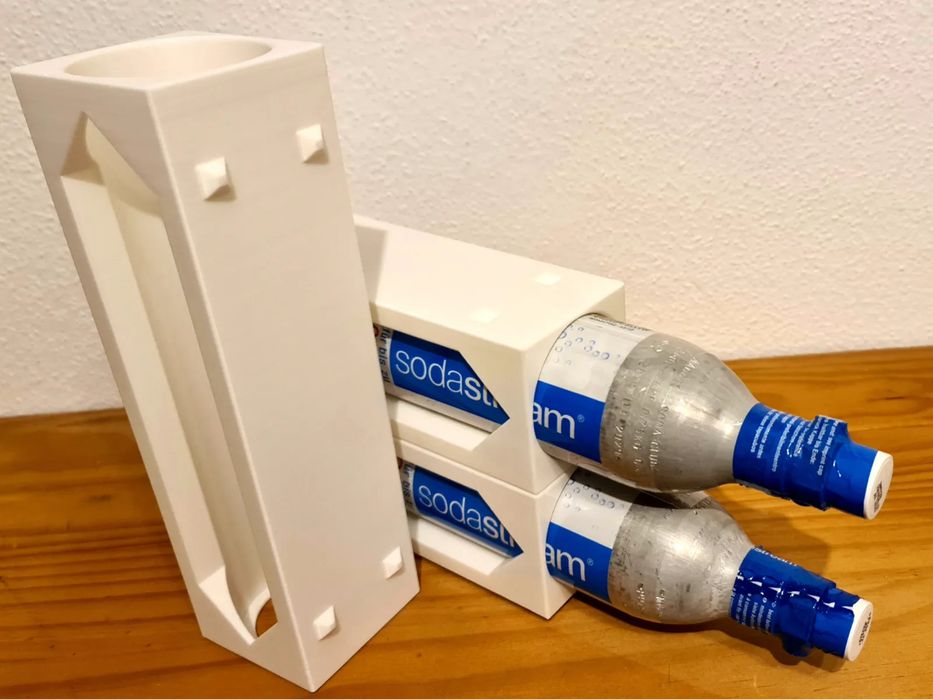 Suporte Empilhável Garrafa CO2 Sodastream