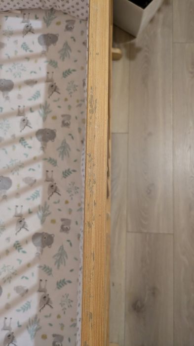 Łóżeczko Dziecięce  Klupś Henry 120*60 z Funkcją Kołysania i Szufladą