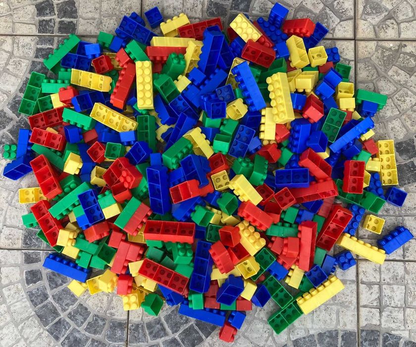 Grande Conjunto de Blocos de Construção (440 peças)