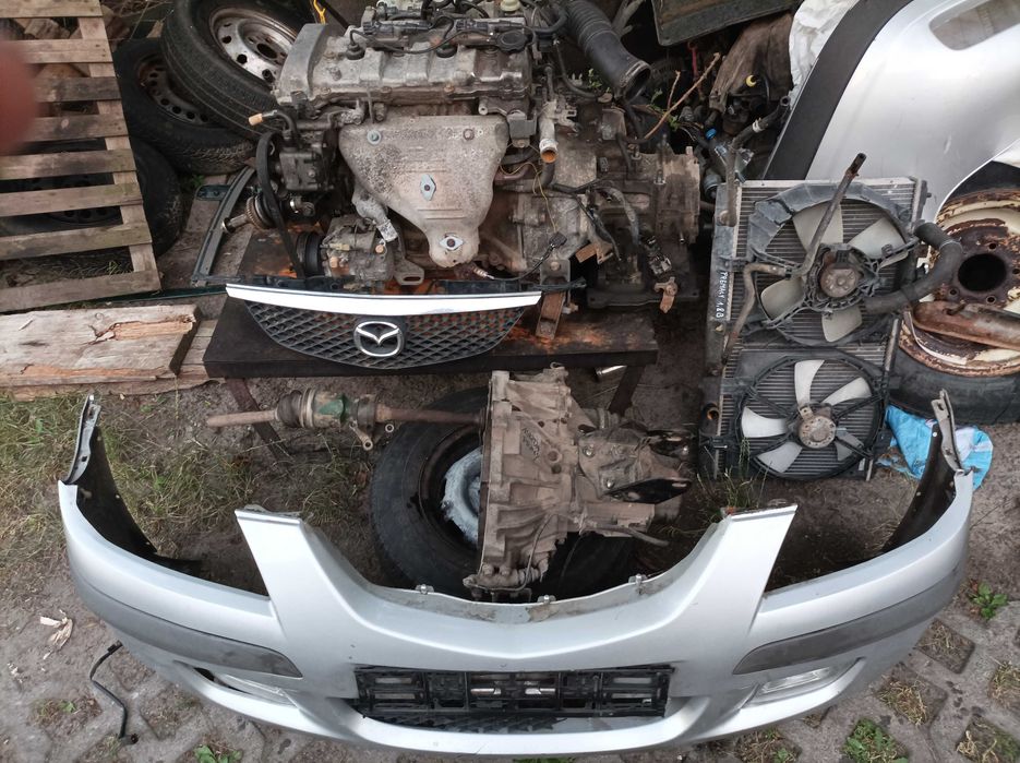 Mazda 323 626 Premacy silnik skrzynia automat/manual zderzak reflektor
