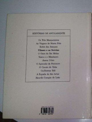 Livro Ulisses e as Sereias