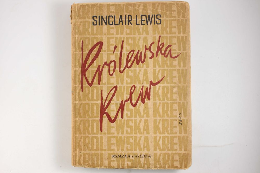 Królewska Krew [1950] > Sinclair Lewis
