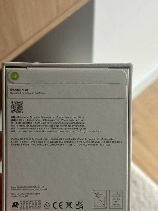 iPhone 17 pro 512GB Kosmiczny pomarańcz