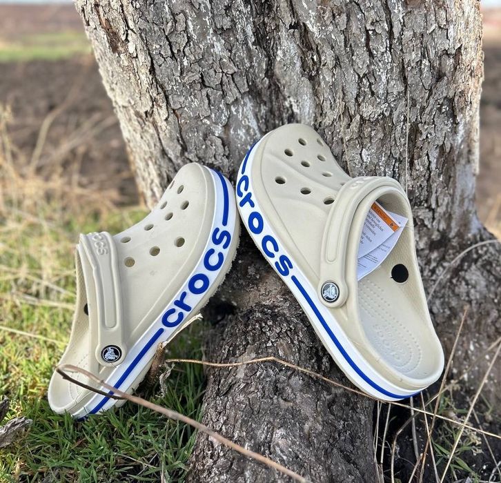bayaband crocs bone stucco крокси бежеві молочні 38 39ʼ40 41 42 43 44