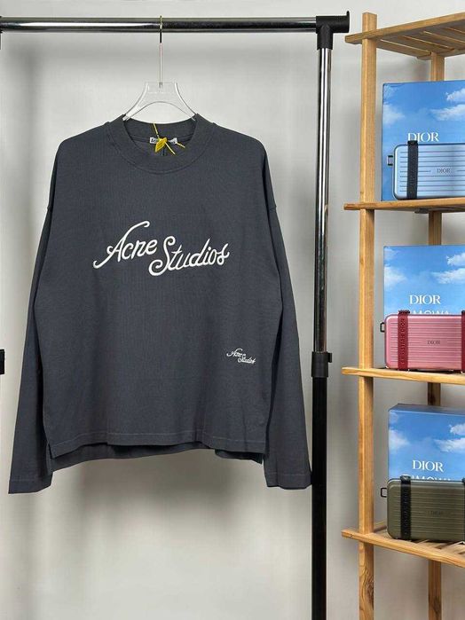 Лонгслів Acne Studios | Бавовняна Преміум Кофта Акне Студіос 3 кольори