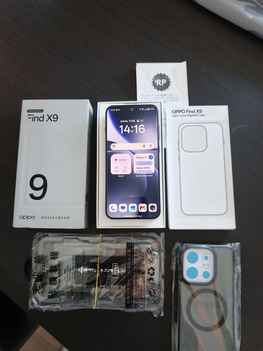 Smi-novo OPPO find x9 12/512 factura e garantia  de 36 meses comprado em 28/03/2026