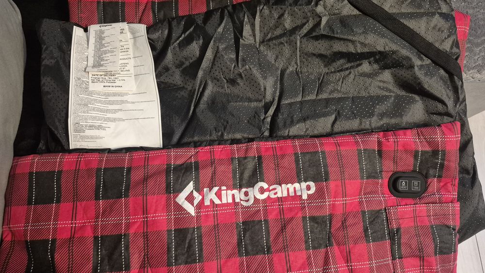 Podgrzewany wkład do śpiwora KingCamp LunaRest