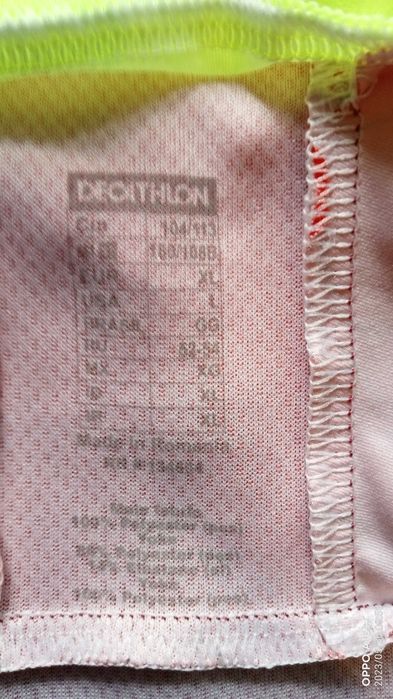 koszulka na rower MTB Jersey XC red XL