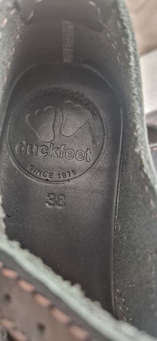 Półbuty buty Duckfeet model Himmerland czarne nowe martens okazja