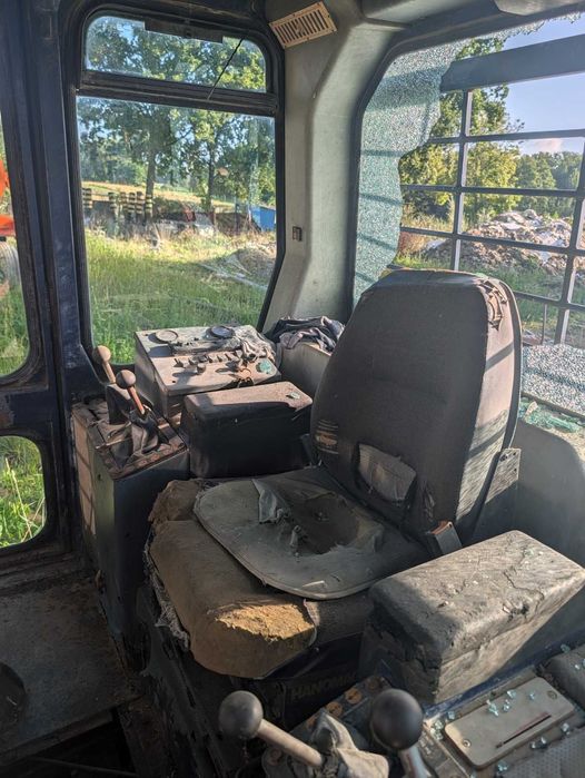 Hanomag D580E spycharka na chodzie + części zapasowe – cena netto