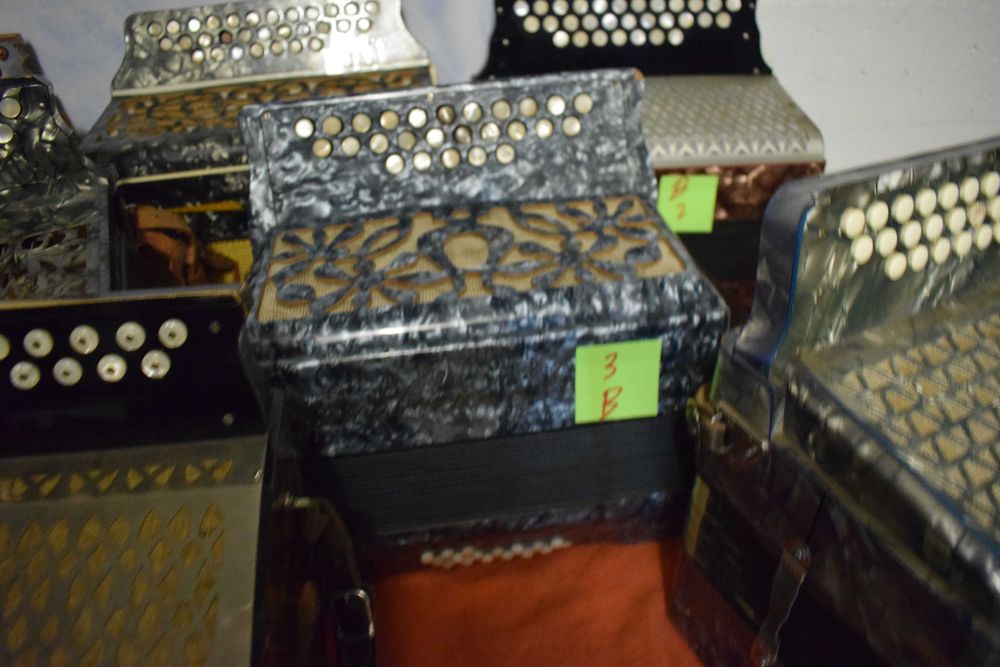 Concertinas lote de 10 no total 2 voz e 3 voz