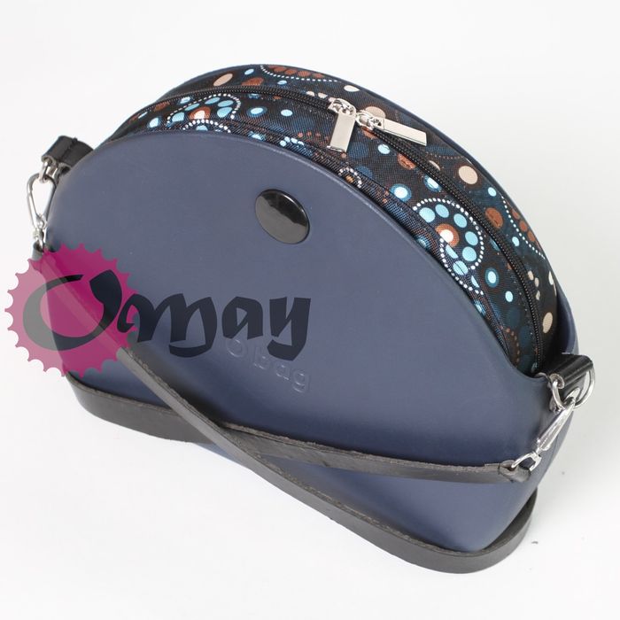 organizer do OBAG MOON LIGHT chocomay granat beż hummus wkład OMAY