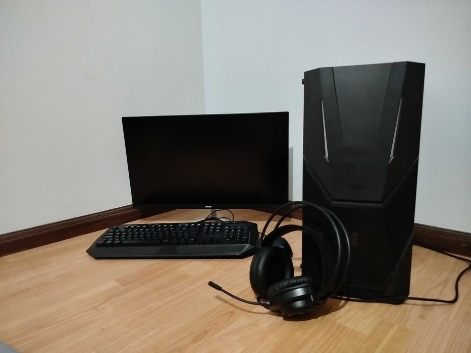 PC gamer PhoenixGEFORCE RTX3060 12G.  Novo+ periféricos+câmara+cadeira