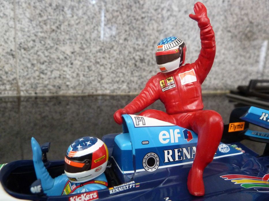 1:18 Minichamps, Benetton, Jean Alesi, Taxi, GP Canada 1995, AutoArt