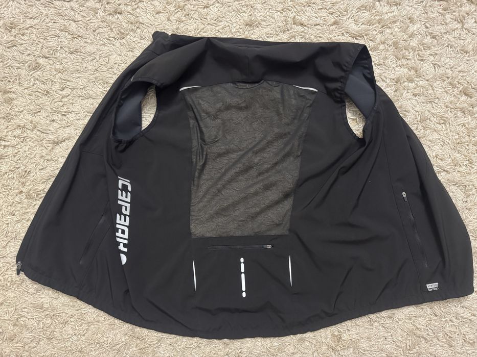 Softshelowa kamizelka kolarska XL idealna na rower
