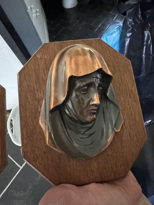 Figuras maria e jesus