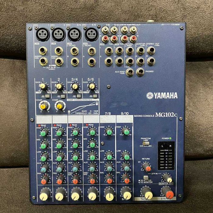 Mesa de Mistura Yamaha MG102c – Como Nova + Transformador Original