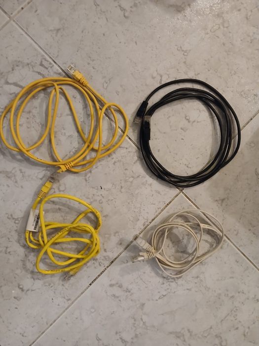 Cabos RJ45/RJ11 internet telefone rede