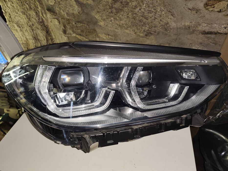 Farol BMW ix3 g08 X3 G01 F97 X4 g02, ótica led adaptive